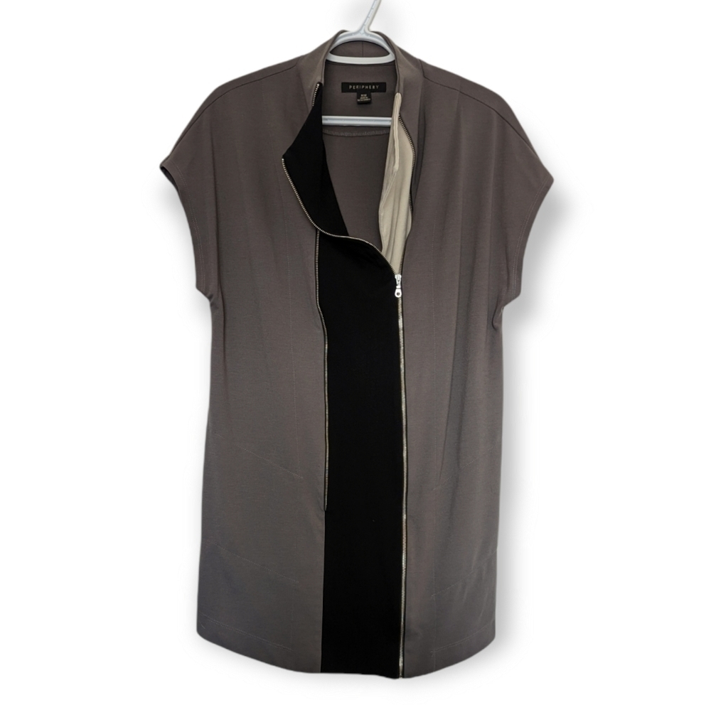Periphery colour-Blocked shift dress size M